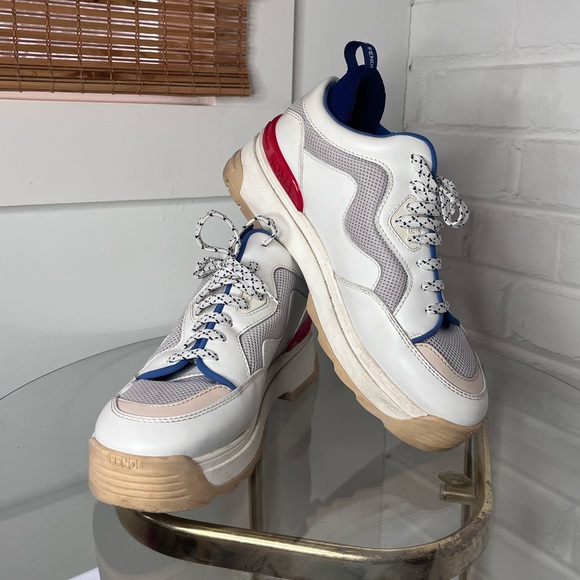 Fendi T-Rex Platform Sneakers - Picture 3 of 11